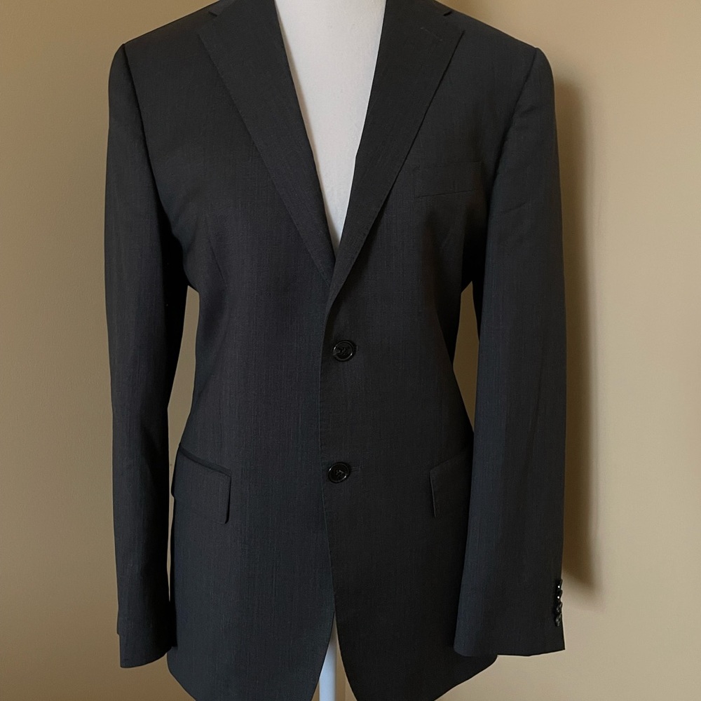Joseph Abboud Modern Fit Suit Coat, Size 40R - W34, Dark Blue